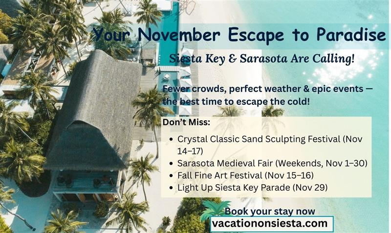 November Escape to Paradise