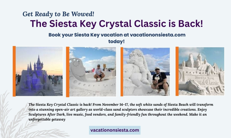 The Siesta Key Crystal Classic is Back