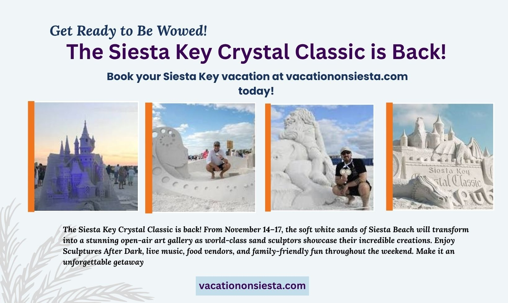The Siesta Key Crystal Classic is Back