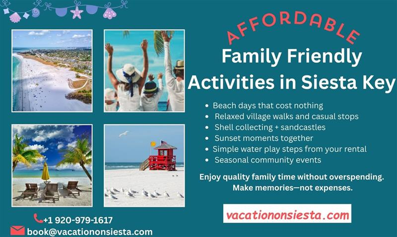 Family Friendly Activities in Siesta Key