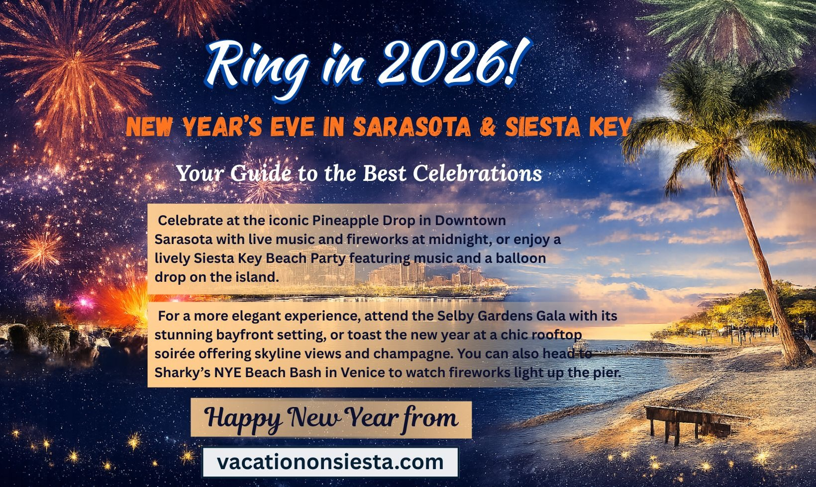 Getting ready to ring in 2026