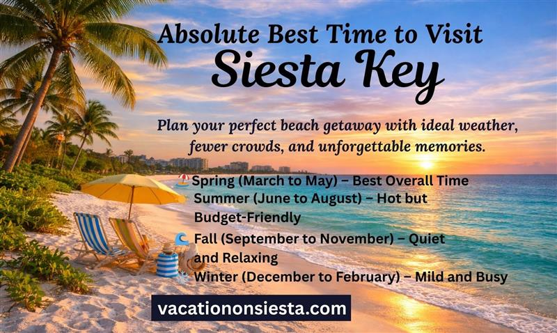 Absolute Best Time to Visit Siesta Key