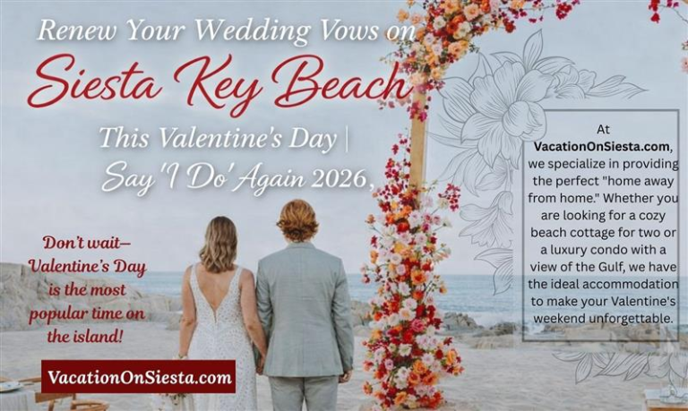 Siesta Key Beach This Valentine’s Day