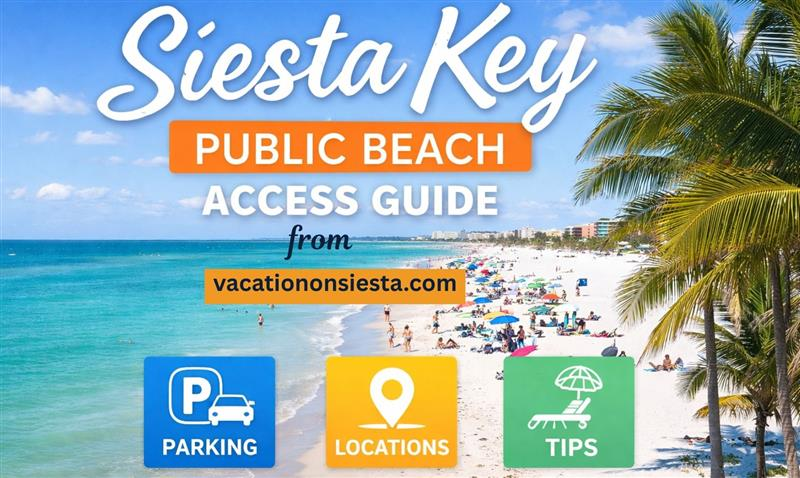 Siesta Key Public Beach Access Guide