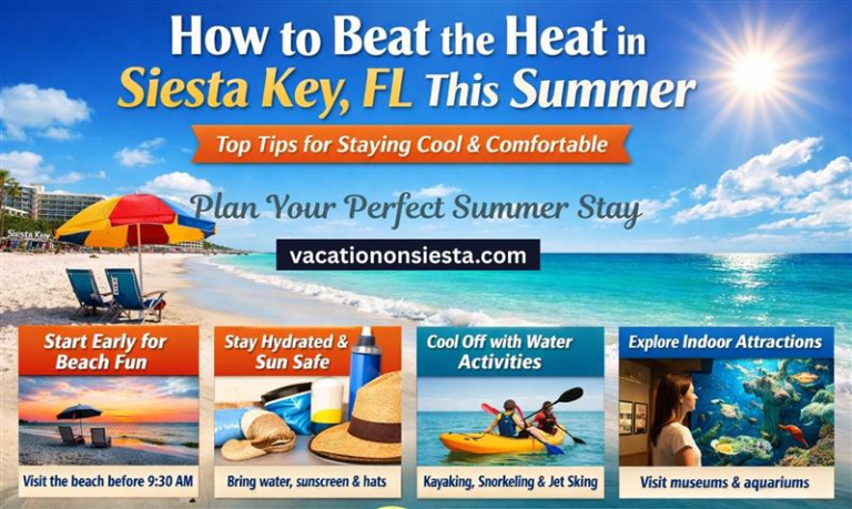 How to Beat the Heat in Siesta Key, FL This Summer (Complete 2026 Guide)