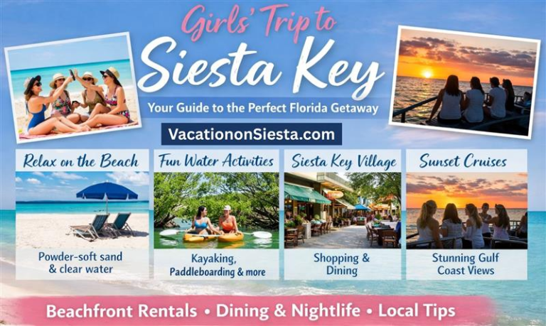 Plan A Girls’ Only Vacation to Siesta Key