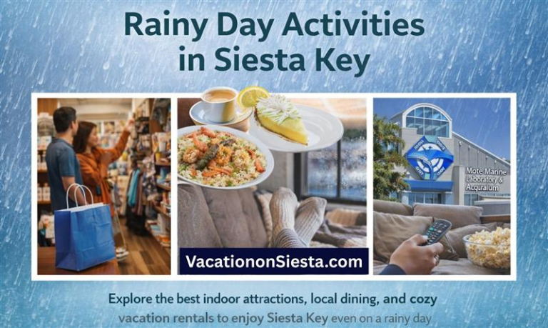 Rainy Day Activities in Siesta Key