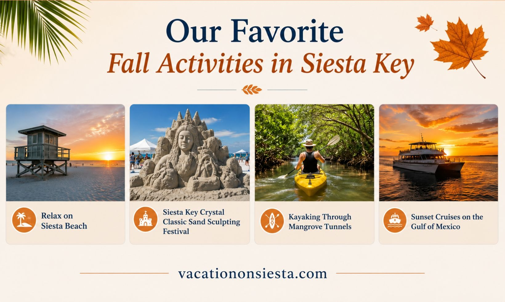 Our Favorite Fall Activities in Siesta Key