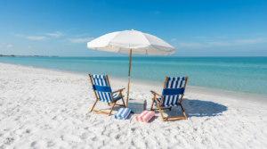 Siesta Key beach chair rental